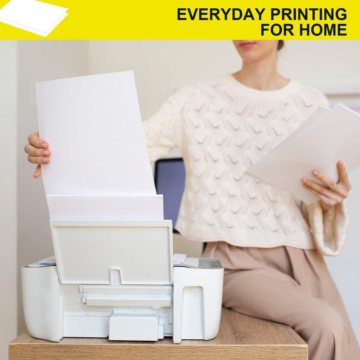 Comix Copy Paper 8.5 x 11 inch, Mutipurpose Paper All in One 20LB, 92 Bright 1500 Sheets White
