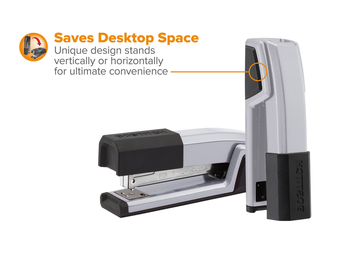 Bostitch Office Epic™ Desktop Stapler, Silver