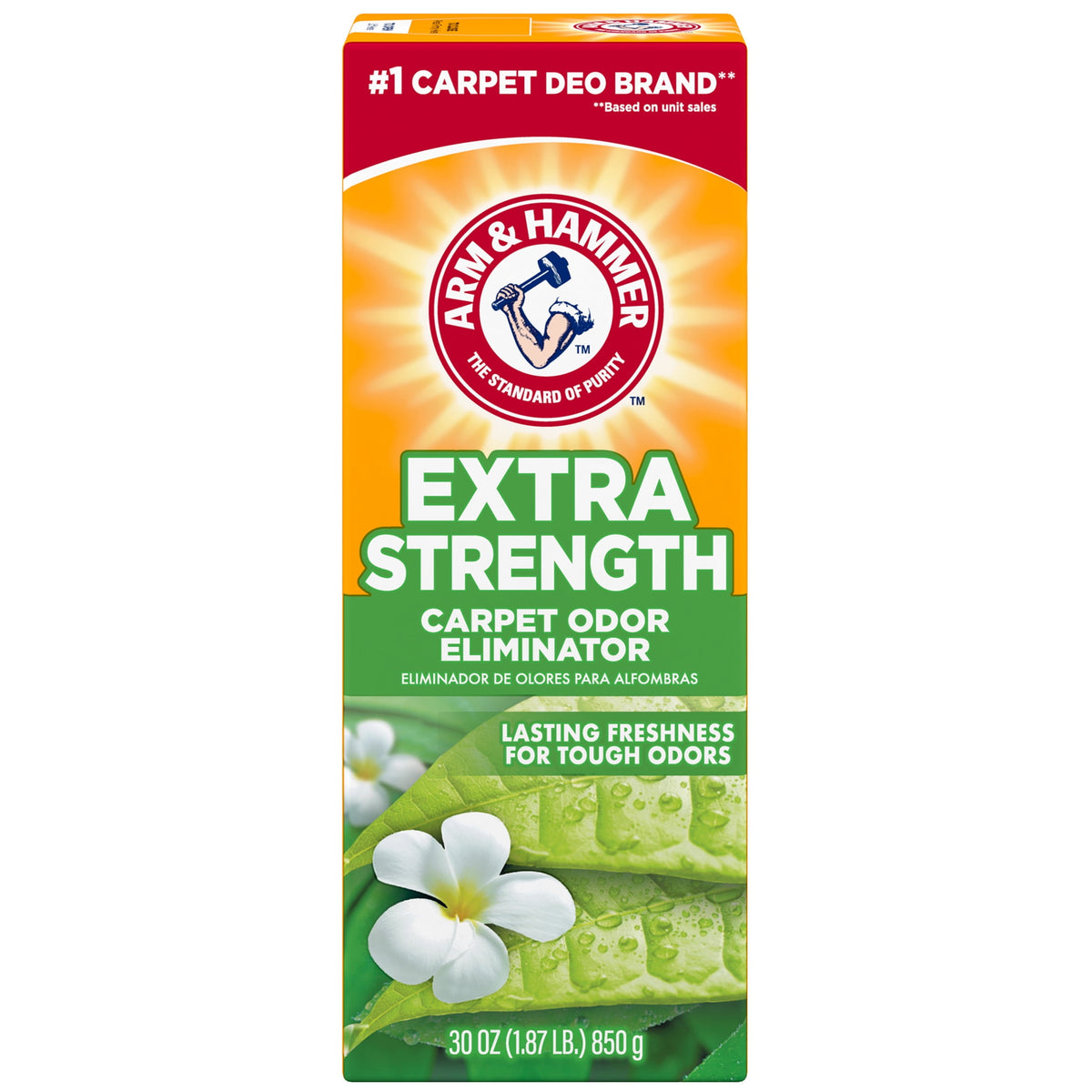 (3 pack) ARM & HAMMER Extra Strength Carpet Odor Eliminator Powder, Fresh Scent, 30 oz