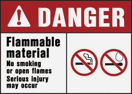 Hy-Ko Danger Sign - Pack of 2 — Residential Use, Standard Application