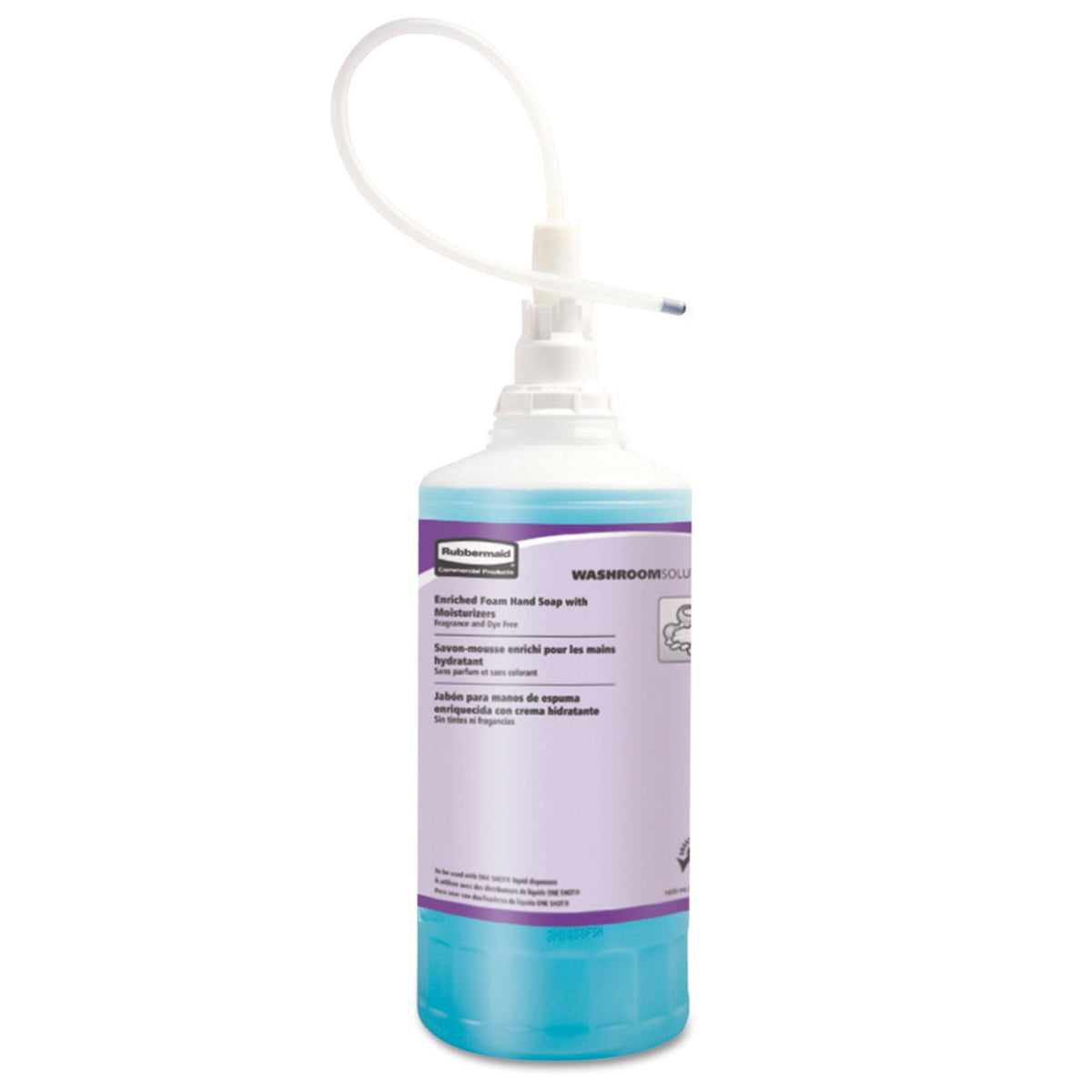 Rubbermaid Commercial, RCP750389, One Shot Foam Free 'N Clean Soap, 4 / Carton, Multicolor, 54.1 fl oz (1600 mL)