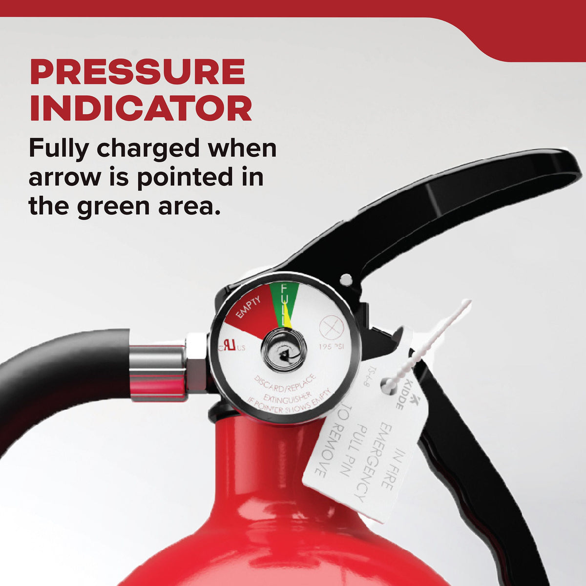 Kidde Multipurpose Fire Extinguisher for Home, Residential 3A40BC