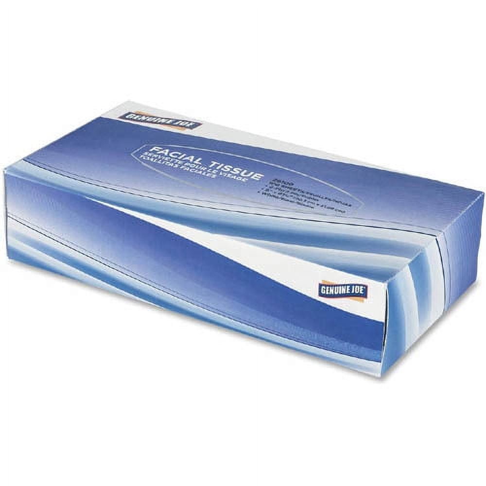 Genuine Joe 2-ply Facial Tissues, Pack of 30