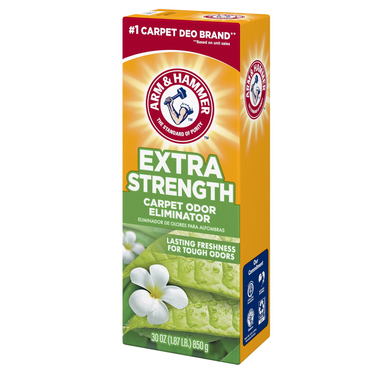 (3 pack) ARM & HAMMER Extra Strength Carpet Odor Eliminator Powder, Fresh Scent, 30 oz