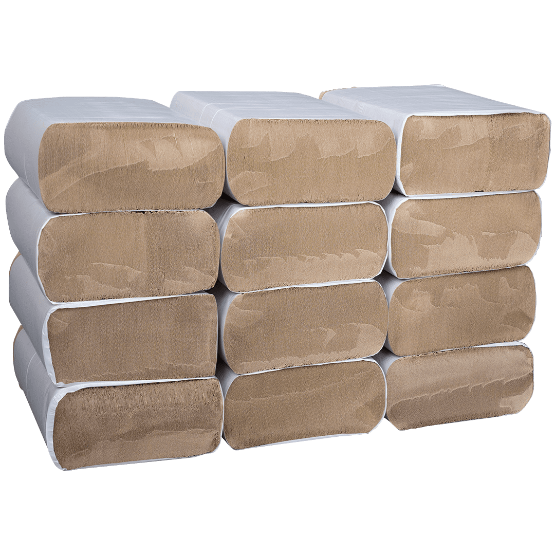 Karat Multifold Commercial Paper Towels, Kraft (Case of 4008 sheets)