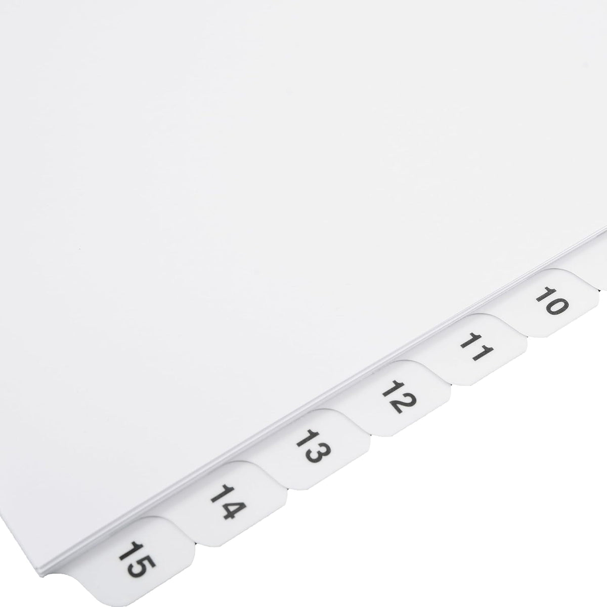 1-15 Side Tab Dividers