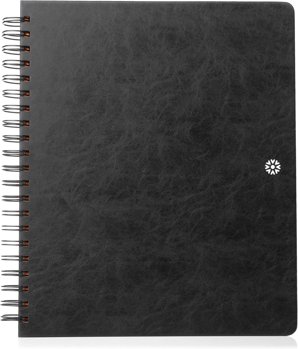 Notsu Undated Daily Planner Notebook | Minimalist Productivity Planner with To Do List, Agenda, Dot Grid, Lined, Notes sections. 160 Pages, Thick Paper 120 gsm, 8.5 x 11 inches, Premium Black Vegan