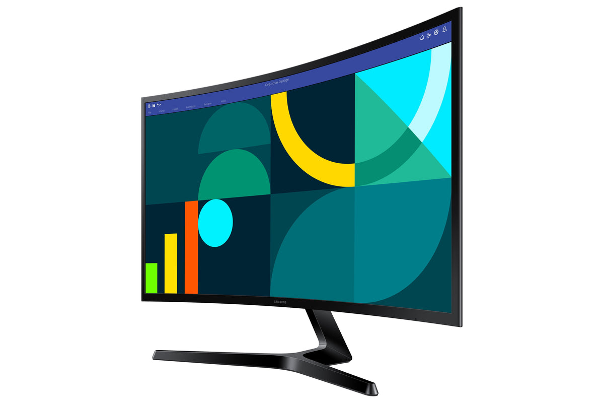 Samsung 27" Essential S3 (S36GD) FHD 100Hz Curved Monitor - LS27D36DGANXZA