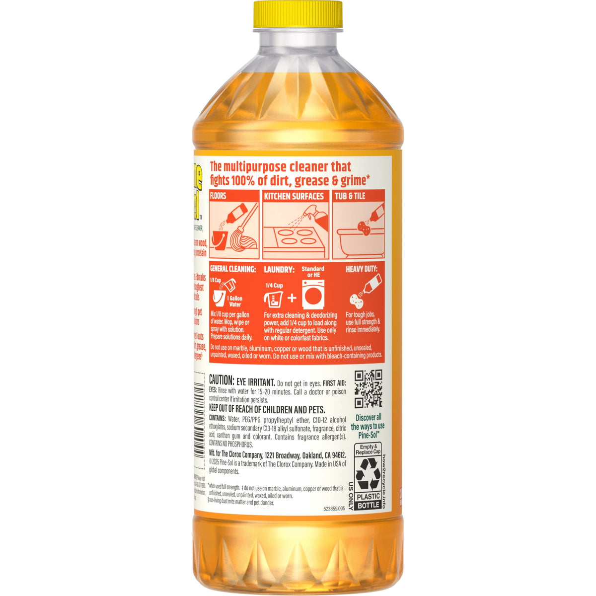 Pine-Sol Multi-Surface Cleaner, Tropical Breeze, 48 Fluid Ounces