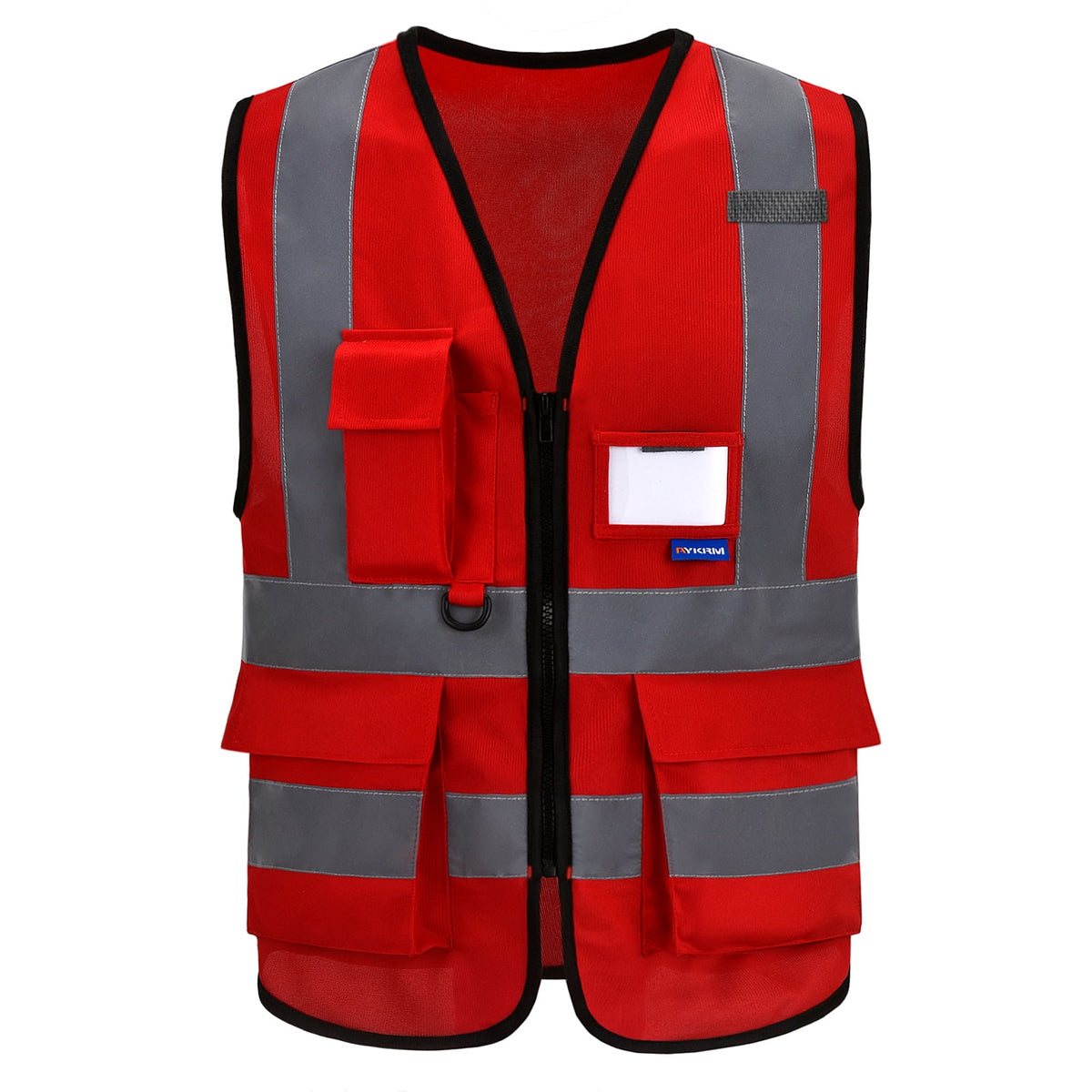 YongKang Lemmy AYKRM Breathable Safety Vests, Polyester Blue