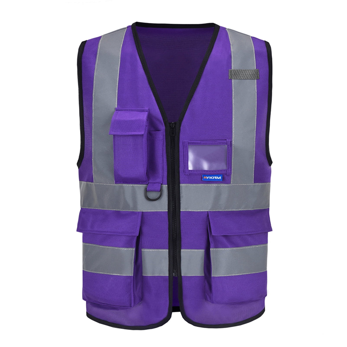YongKang Lemmy AYKRM Breathable Safety Vests, Polyester Blue