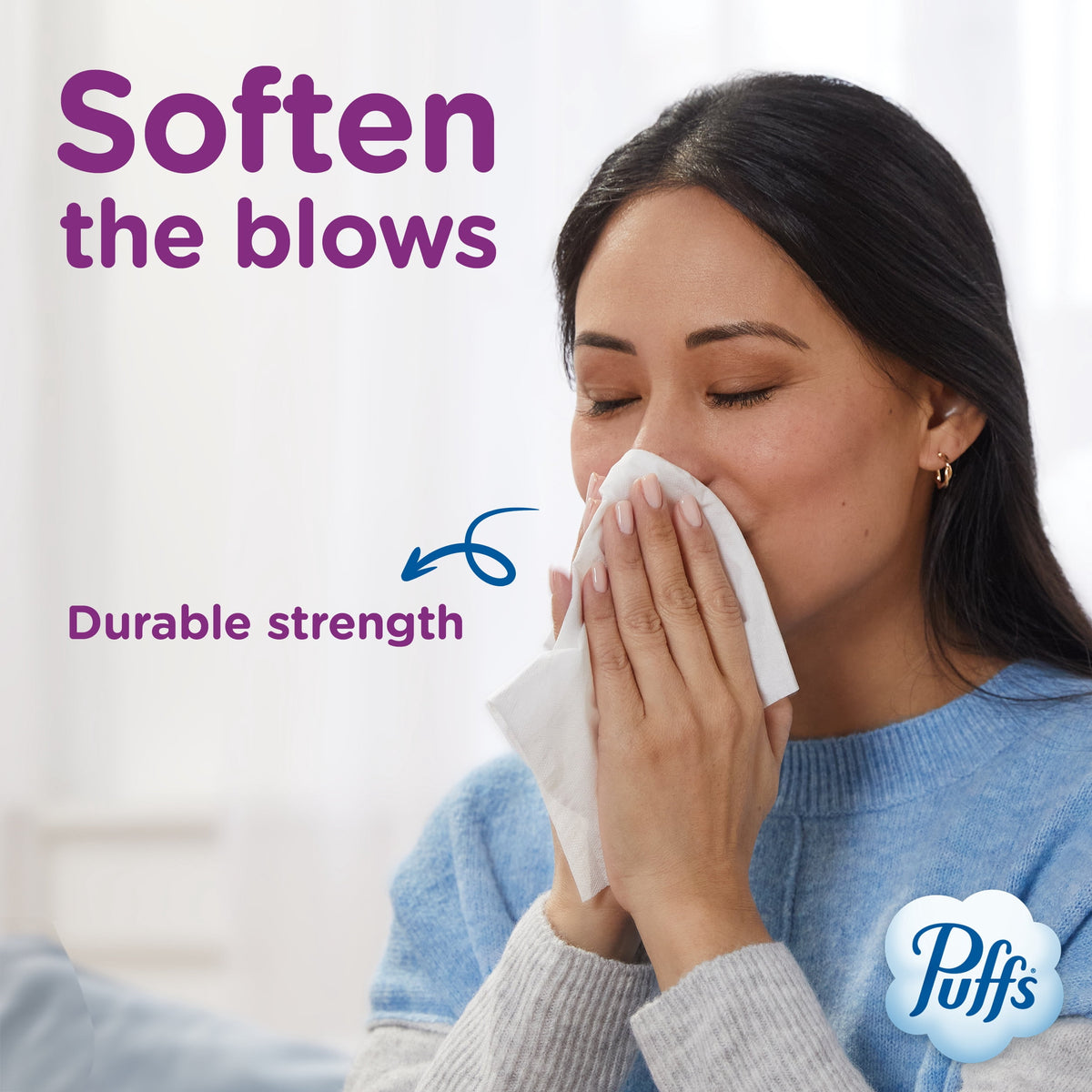 Puffs Ultra Soft Facial Tissues, 4 Count
