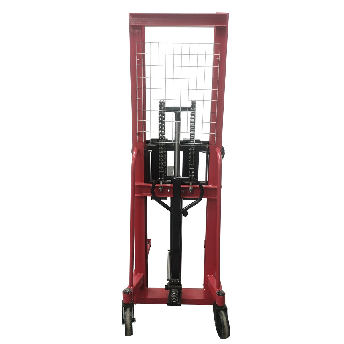 Manual Hand Stacker 4400lbs Hydraulic Pallet Forklift