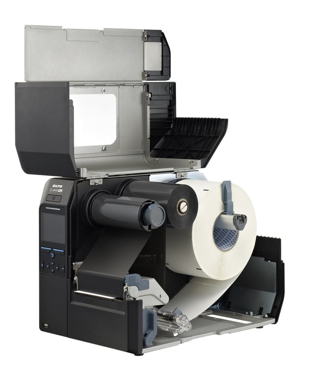 Restored SATO CL4NX High-Performance Industrial Thermal Barcode Printer 4" – Direct Thermal / Thermal Transfer, USB/LAN/Serial Interfaces, P/N: WWCL20061 (Refurbished)