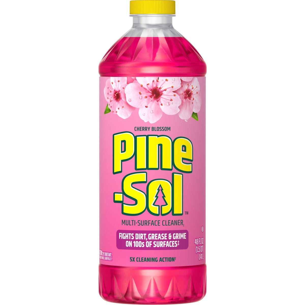 Pine-Sol Multi-Surface Cleaner, Cherry Blossom, 48 Fluid Ounces