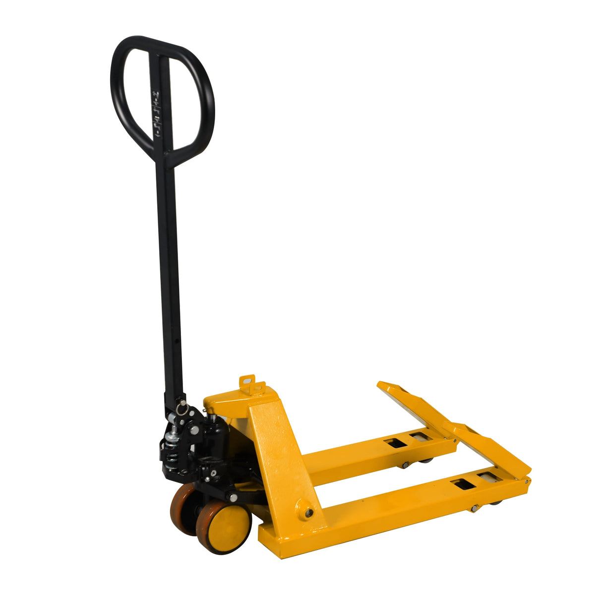 APOLLOLIFT Folding Manual Hydraulic Pallet Jack 2200 lbs. 31.5"Lx15"W Fork 2.4" Lowered