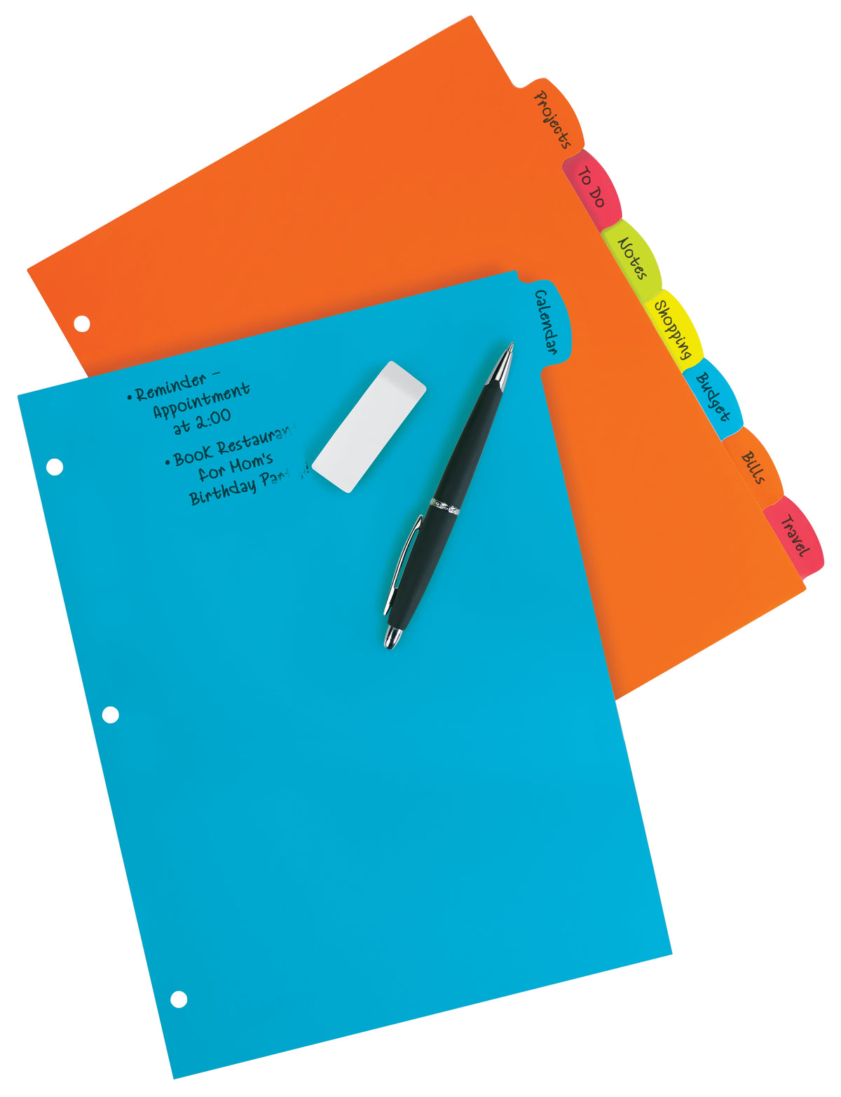 Avery Big Tab Write & Erase Plastic Dividers, 8 Tabs (16130)