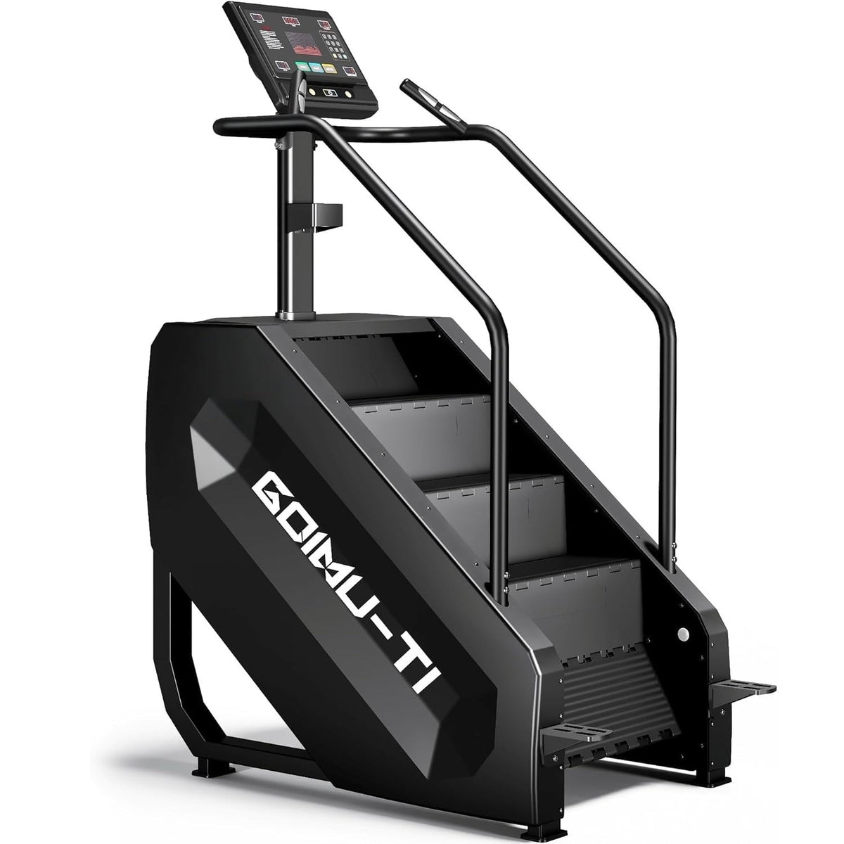 Stair Stepper Machine, 550Lbs Commercial Grade Stair Climber for Home with 15 Resistance Level and LED Screen, Stepmill Exercise Machine for Full Body Workouts, 24-164 Steps/Min