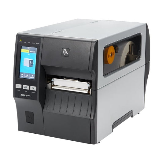 Restored Zebra ZT411 Industrial Thermal Transfer / Direct Thermal Label Printer – 203 DPI, 4-inch Print Width, USB, Serial, Ethernet, Bluetooth – ZT41142-T010000Z (Refurbished)