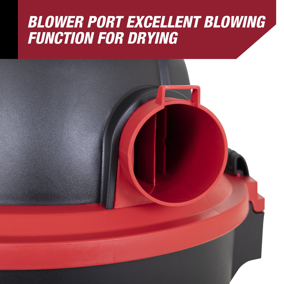 Hyper Tough 5 Gallon 4 HP Wet Dry Vacuum for Home, Car, Garage & Workshop