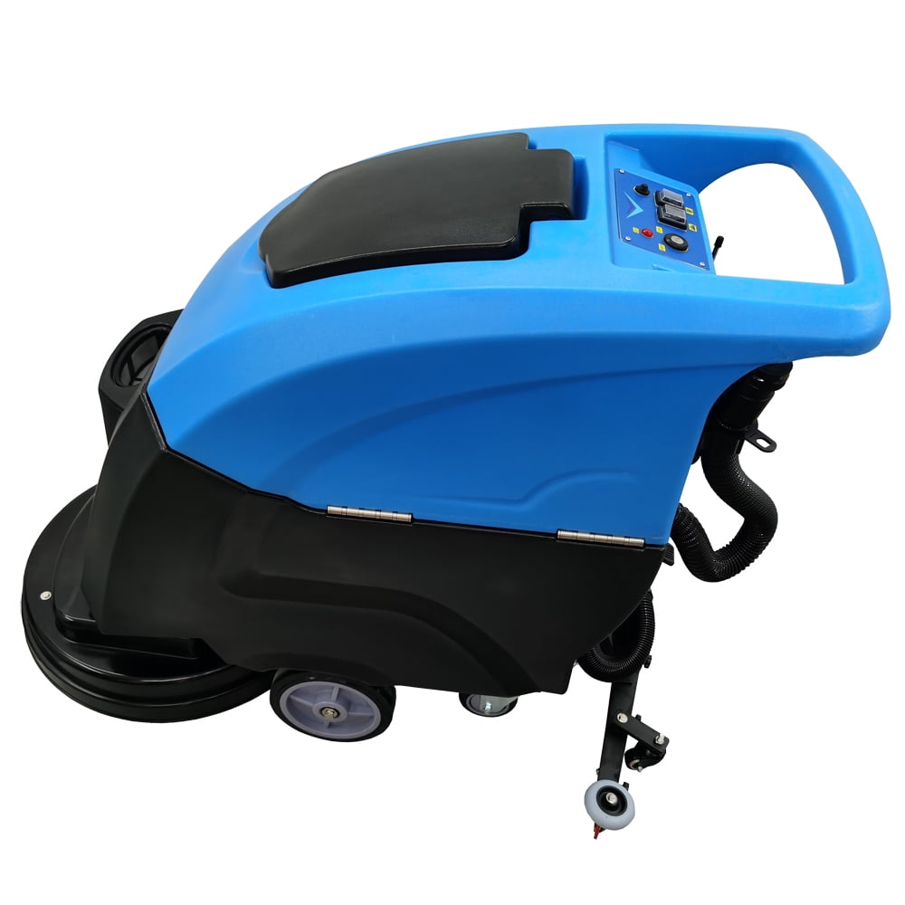Commercial Auto Floor Scrubber Machine 20" Brush 160RPM Brush Speed 23.5 Gallons of Dual Tanks 110V