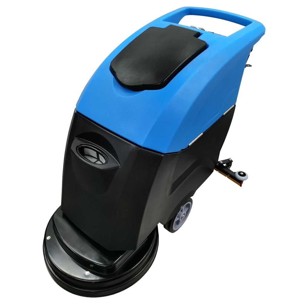 Commercial Auto Floor Scrubber Machine 20" Brush 160RPM Brush Speed 23.5 Gallons of Dual Tanks 110V