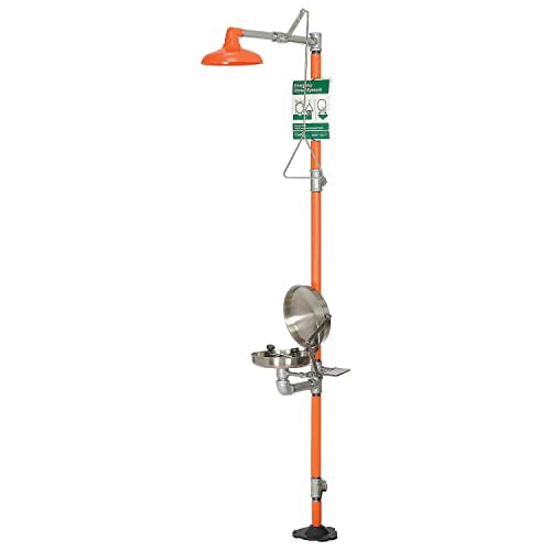 Guardian Equipment Safety Station with Eye Wash Stainless Steel Bowl and Cover G