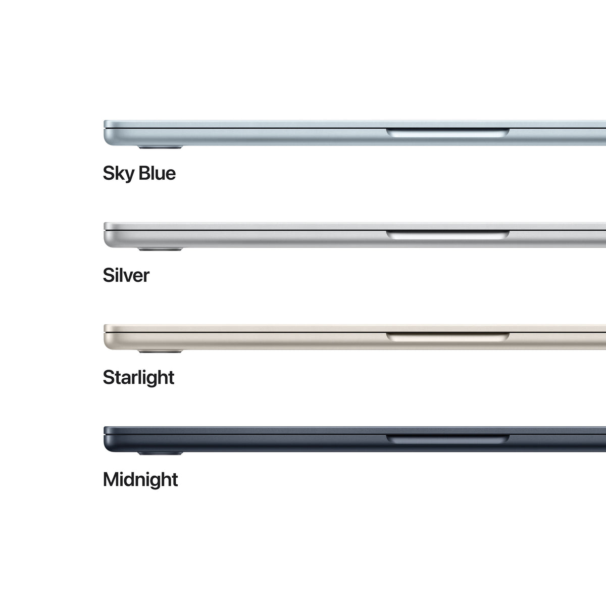 Apple 13" MacBook Air with M5 chip, 10 core CPU / 8 core GPU, 16GB Memory, 512GB SSD - Midnight