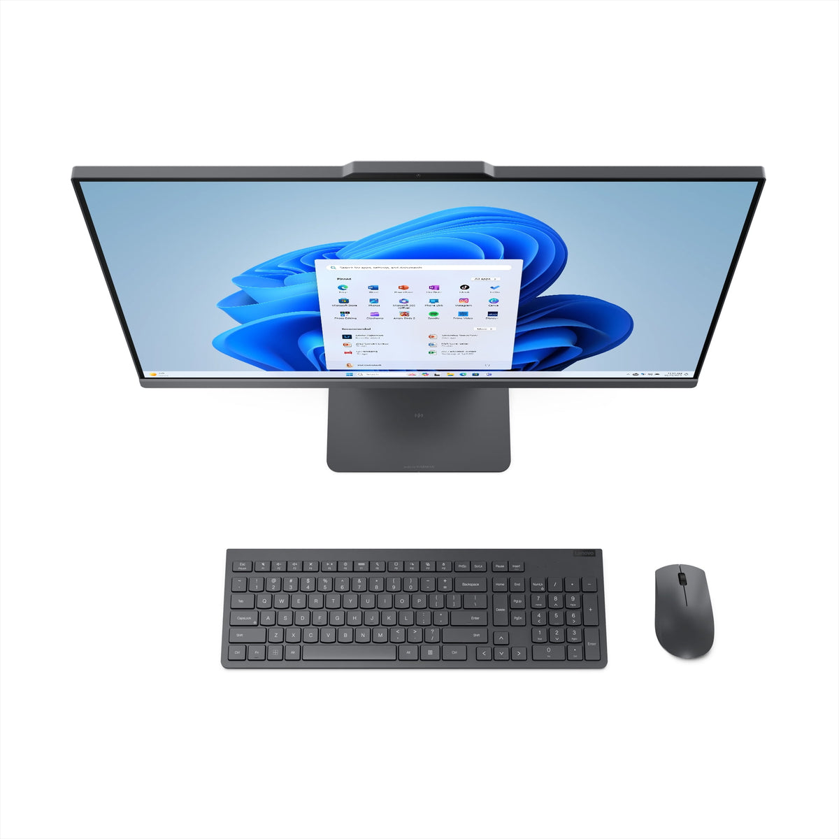 Lenovo IdeaCentre 27" FHD Non-Touch All-In-One Windows Desktop Core i5-13420H, 16GB, 512GB, Luna Grey F0HM00HCUS