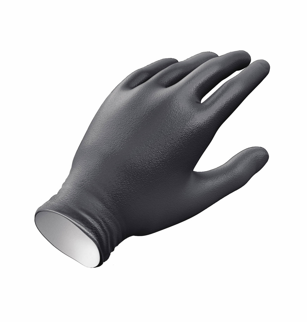 Venom Steel Premium Industrial Black Nitrile Gloves, One Size Fits Most, 100 Count