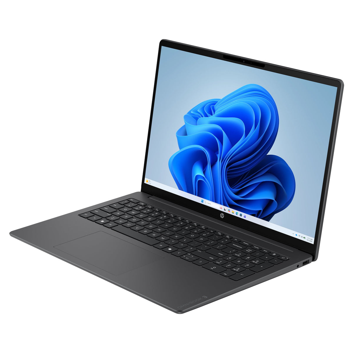 HP OmniBook 3 16 inch 2K IPS Windows Laptop AI PC Intel Core Ultra 7 255U 16GB 1TB SSD Mica Silver
