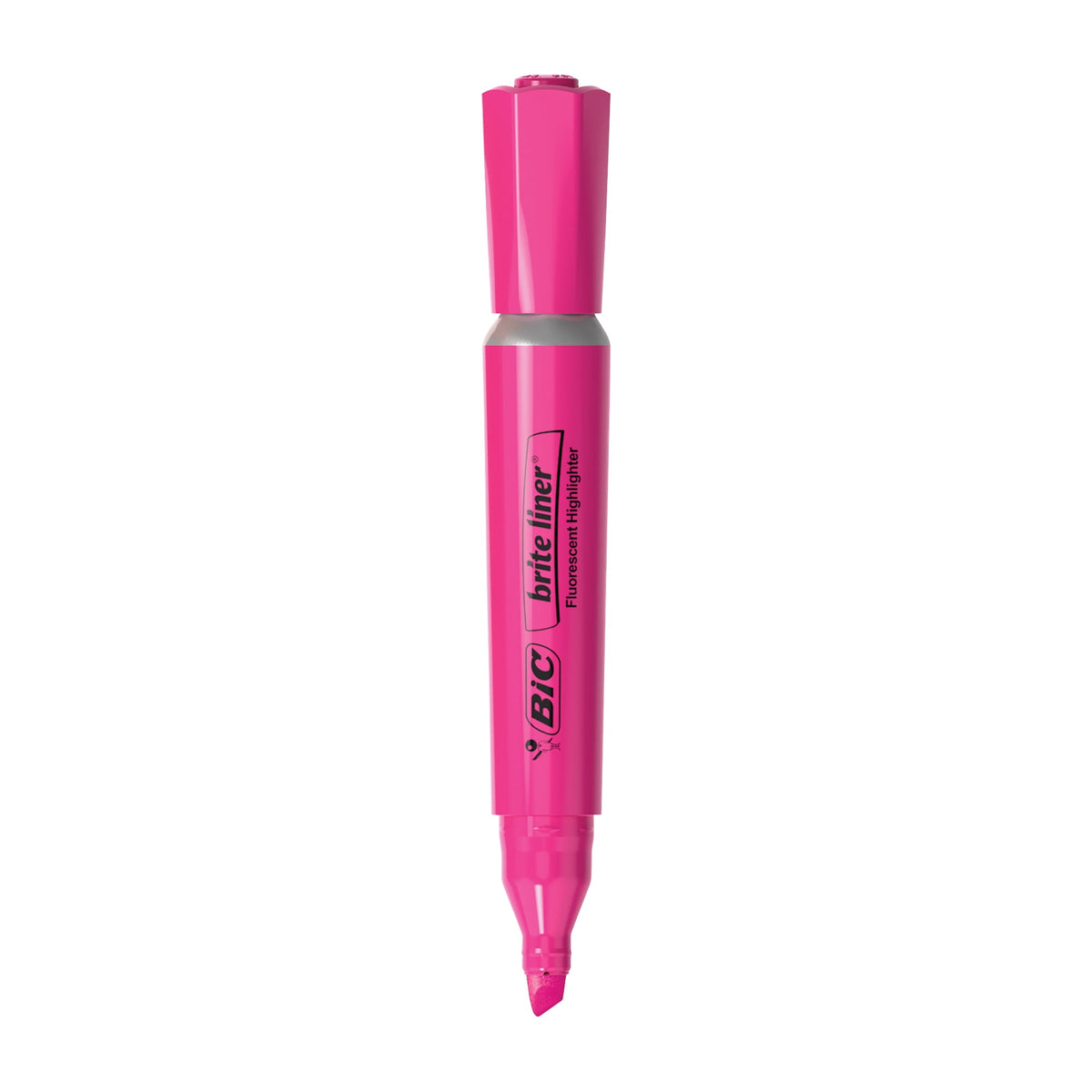 BIC Brite Liner XL Highlighter, Chisel Point, Back to School, Assorted Colors, 4-Count