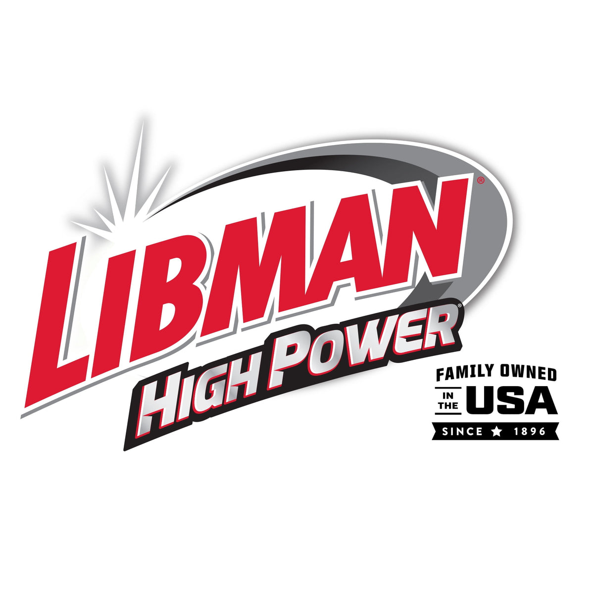 Libman High Power 24" Multi-Surface Push Broom with Steel Handle