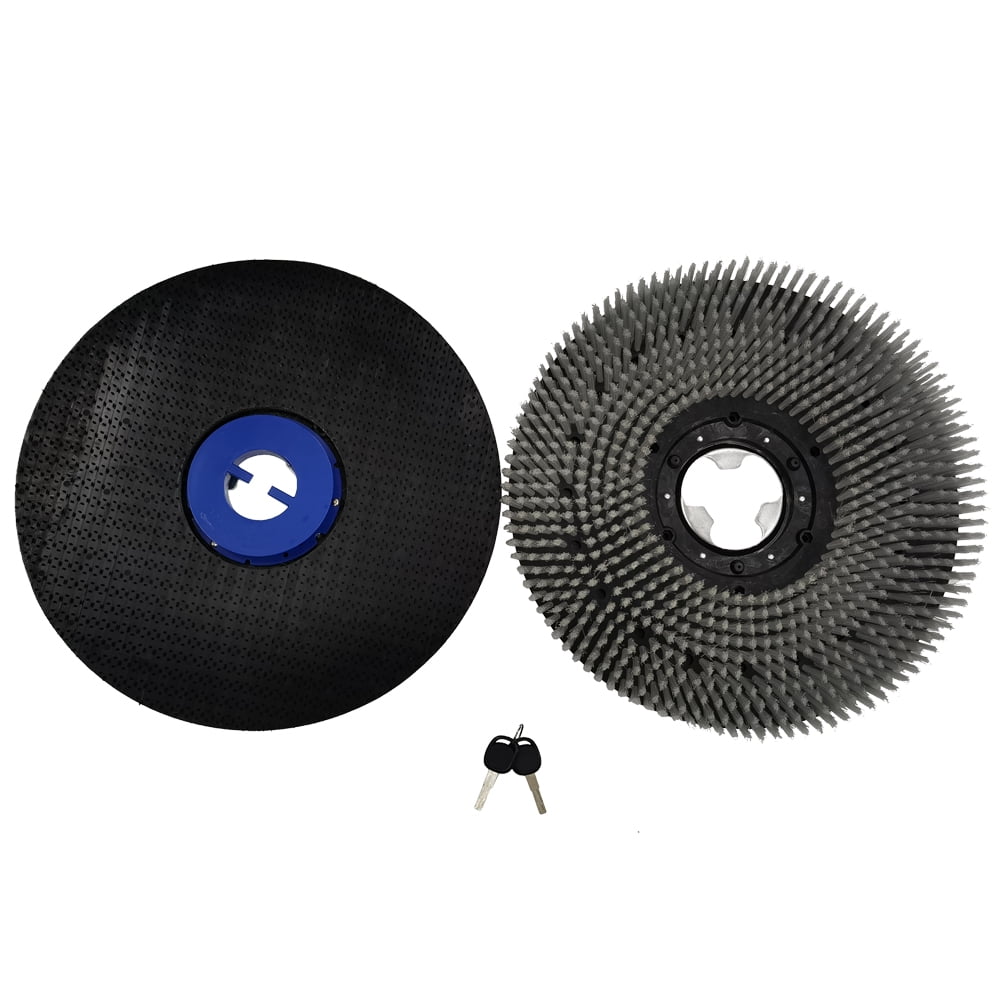 Commercial Auto Floor Scrubber Machine 20" Brush 160RPM Brush Speed 23.5 Gallons of Dual Tanks 110V