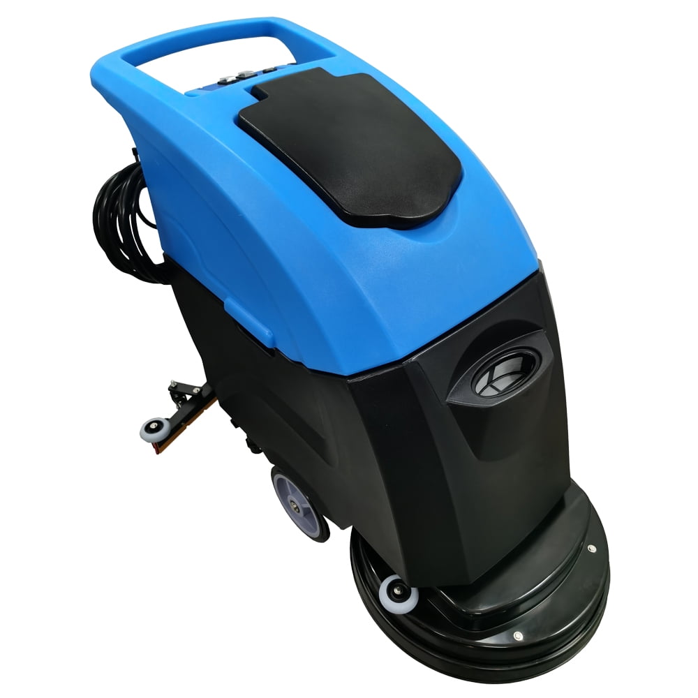 Commercial Auto Floor Scrubber Machine 20" Brush 160RPM Brush Speed 23.5 Gallons of Dual Tanks 110V
