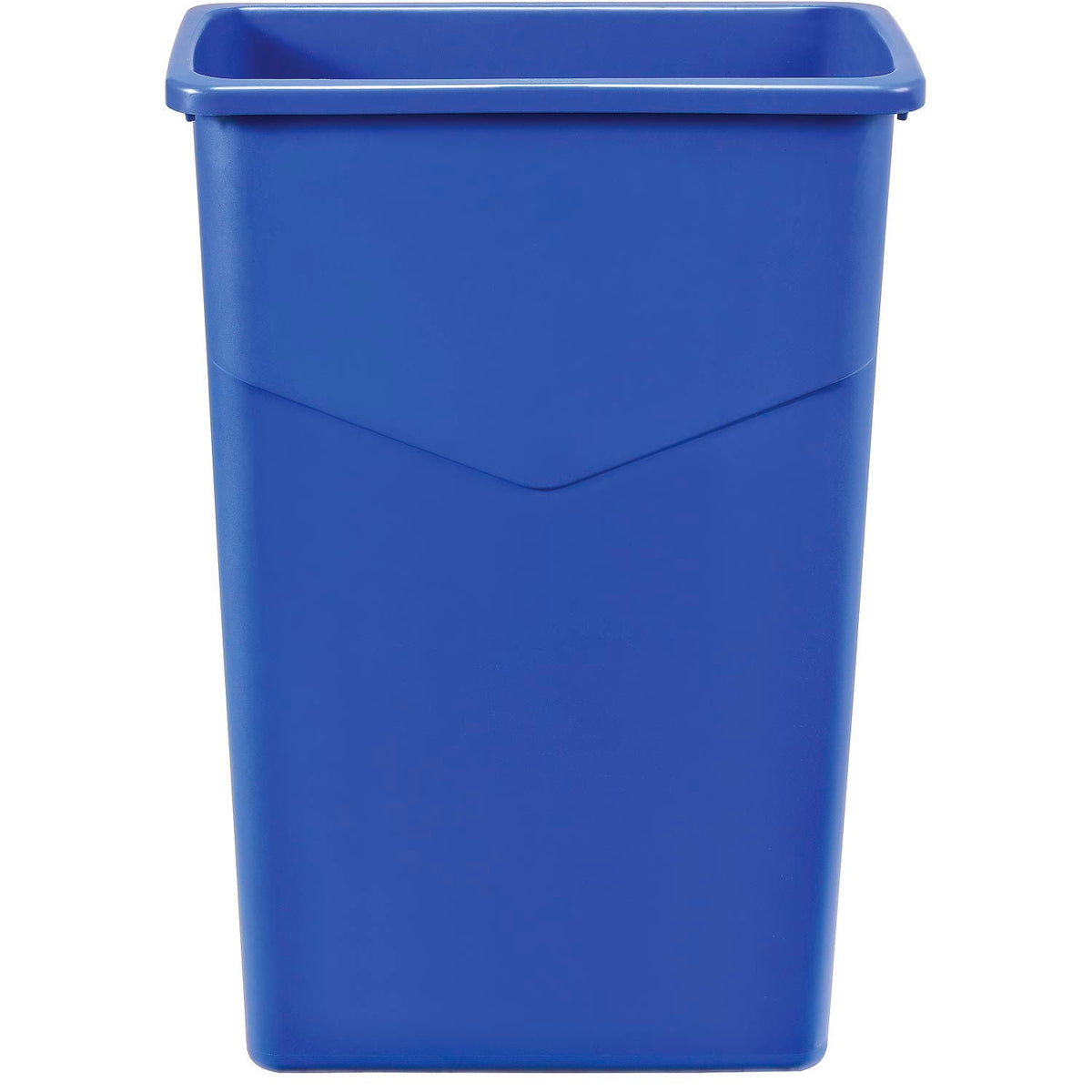 Global Industrial Slim Trash Container, 23 Gallon, Blue