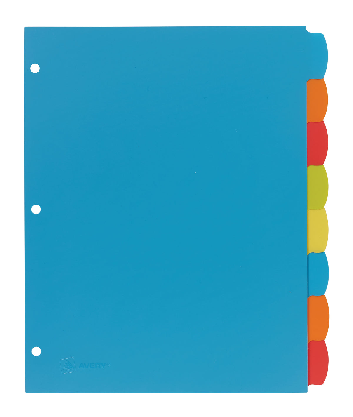 Avery Big Tab Write & Erase Plastic Dividers, 8 Tabs (16130)