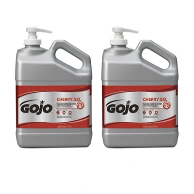 GOJO Cherry Gel Pumice Hand Cleaner, Cherry Scent, Each, Red, 1 gal (3.8 L)