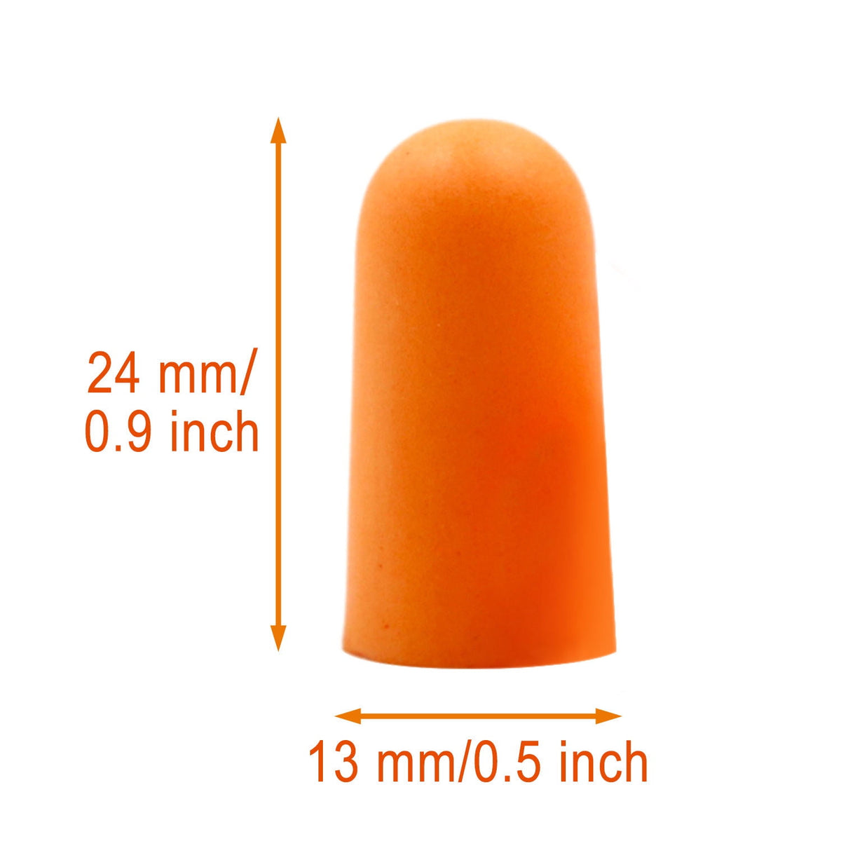 200 Pair Foam Earplugs Noise Cancelling for Wood-Working, Construction, & Factory - 32db