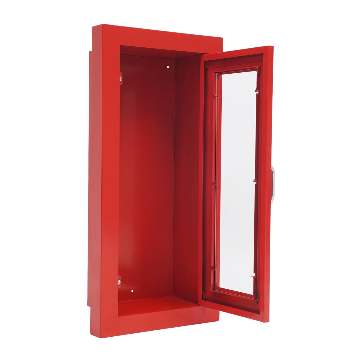 Commercial Fire Extinguisher Cabinet Semi Recessed Extinguisher Wall Cabinet for Home&Commercial Use