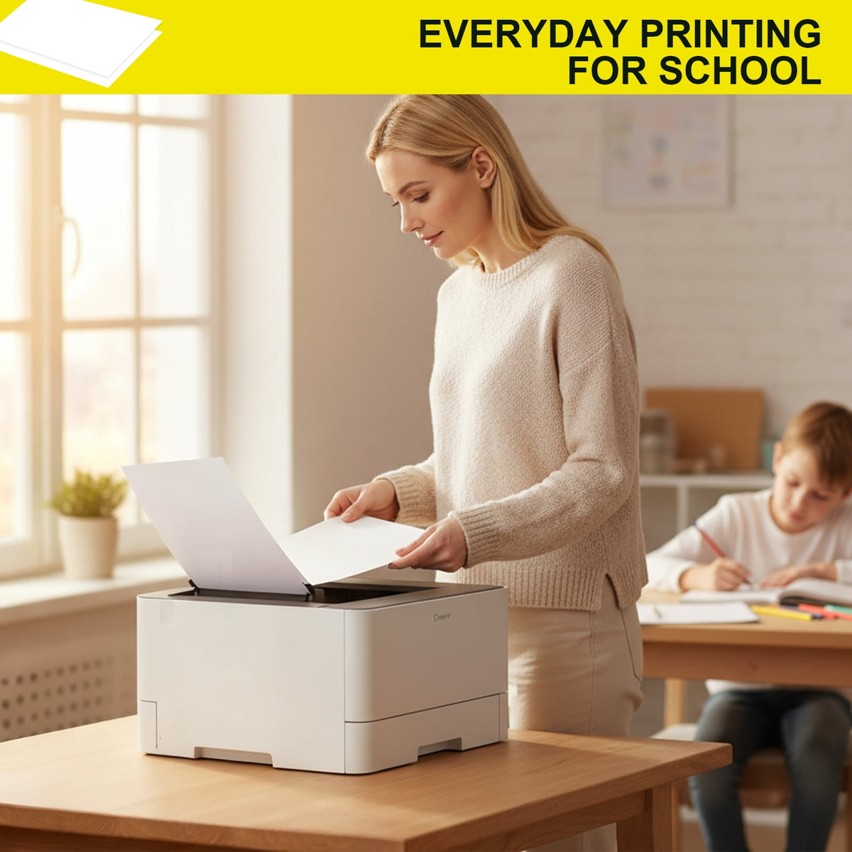 Comix Copy Paper 8.5 x 11 inch, Mutipurpose Paper All in One 20LB, 92 Bright 1500 Sheets White