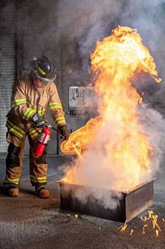 Amerex B402, 5lb ABC Dry Chemical Class Fire Extinguisher, with Wall Bracket, 6-pack