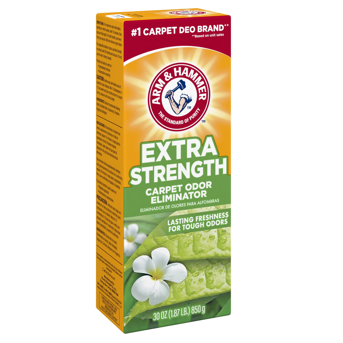 (3 pack) ARM & HAMMER Extra Strength Carpet Odor Eliminator Powder, Fresh Scent, 30 oz