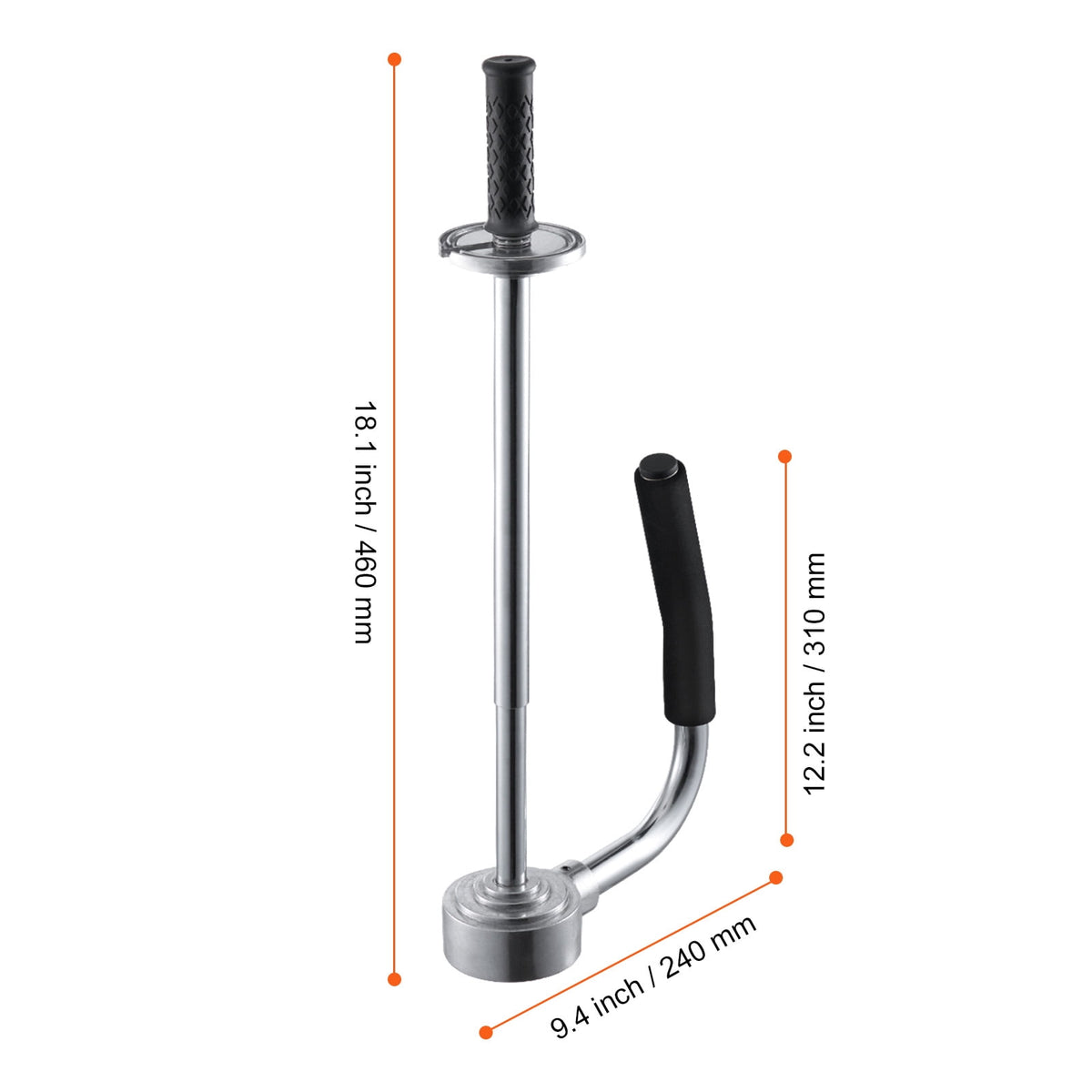 KFFKFF Manual Shrink Stretch Film Wrap Dispenser for 12"-20" Film