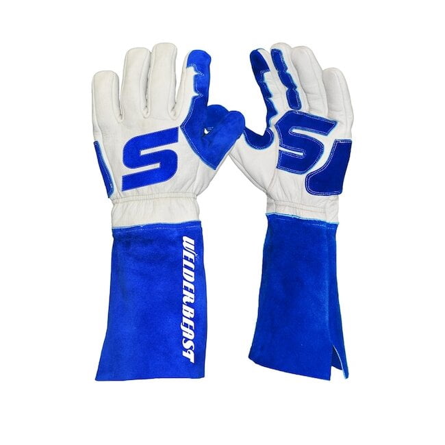 Azusa Safety Welding Gloves,Stick Buffalo,XL,PR WSTICK