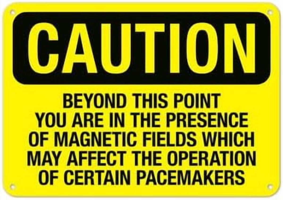 Forklift Area Look Both Ways Follow Pedestrian Walkways Sign, ANSI Caution Sign Facility Signs, Traffic Signs Metal Sign NO.28594 Metal Tin Sign 8x12 Inch