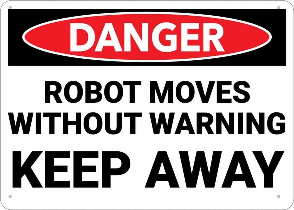 Caution Forklift Traffic Keep Clear With Graphic Sign Outdoor Signs Aluminum 12X8 Inch Uv Ink Printed For House And Business