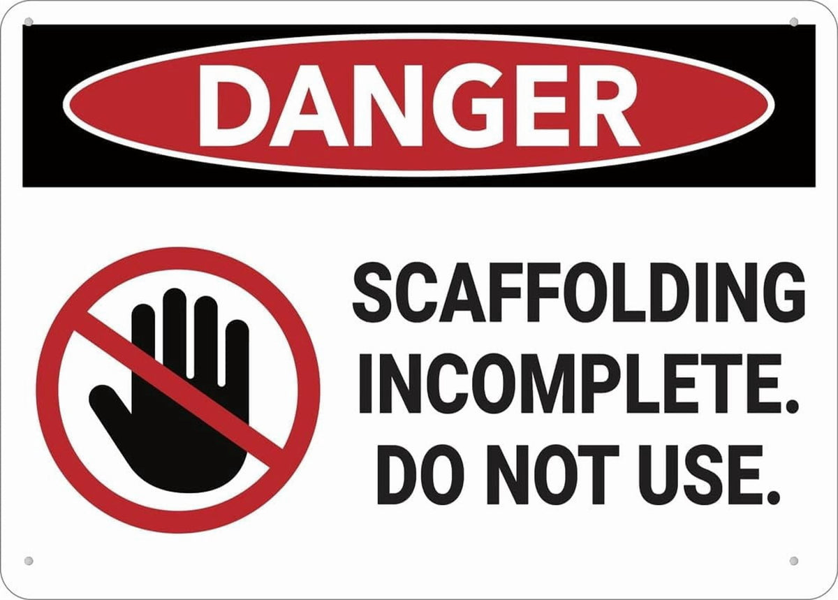 Caution Forklift Traffic Keep Clear With Graphic Sign Outdoor Signs Aluminum 12X8 Inch Uv Ink Printed For House And Business