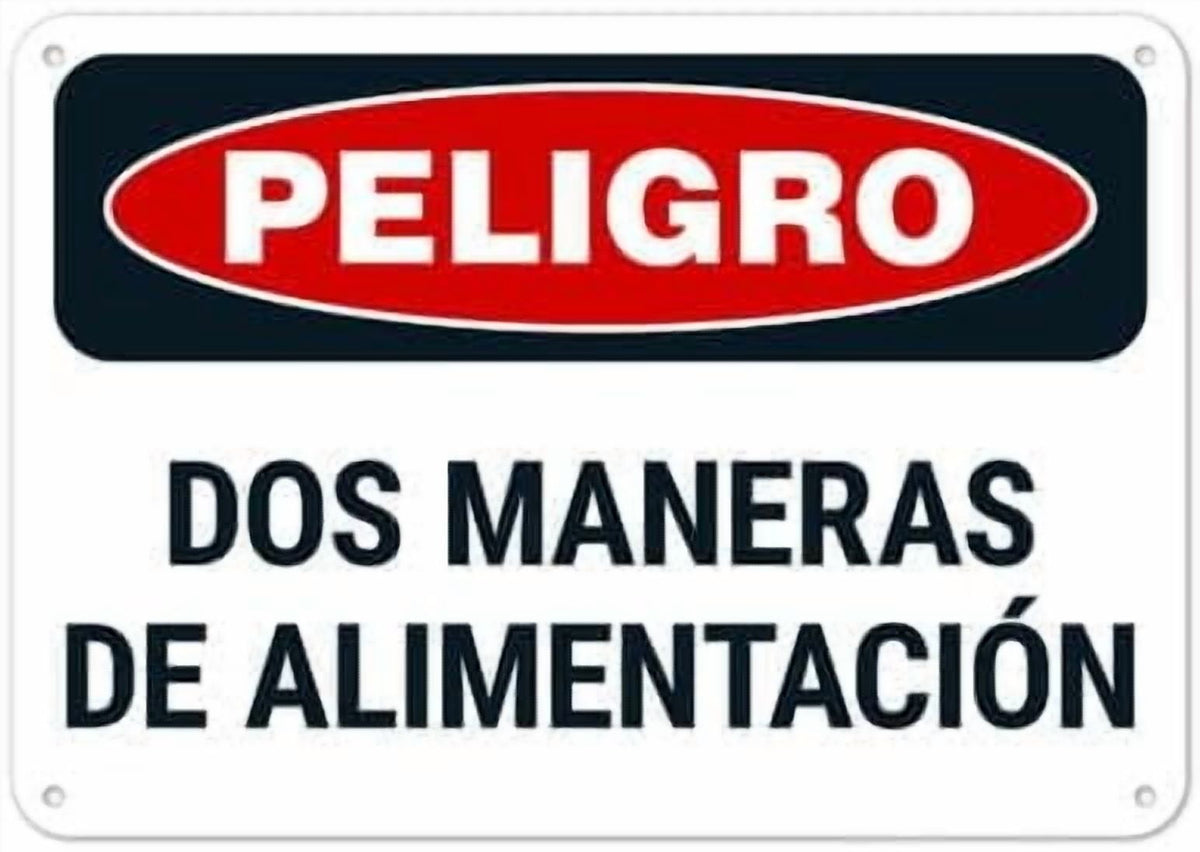 Forklift Area Look Both Ways Follow Pedestrian Walkways Sign, ANSI Caution Sign Facility Signs, Traffic Signs Metal Sign NO.28594 Metal Tin Sign 8x12 Inch