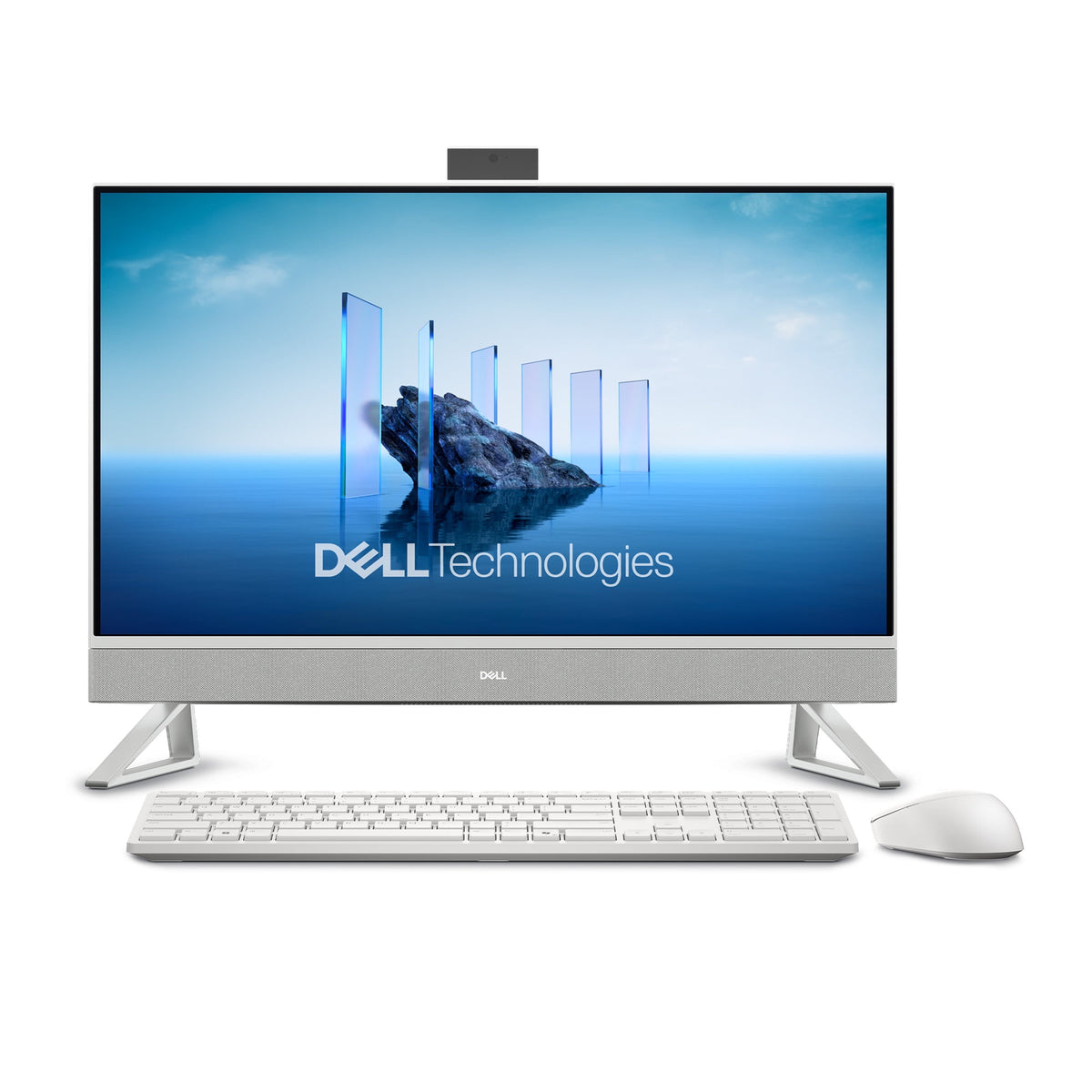 Dell 27 All-in-One Desktop EC27250 27" FHD Display Intel Core i5-1334U 16GB RAM 512GB NVMe SSD White